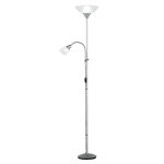 Trio d'�clairage lampadaire erzwo aluminium r4393 - 87