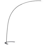 Trio - lampadaire led design noir 18w 3000k 2000lm shanghai 44891488 44891488 44891488 44891488 44891488 ...
