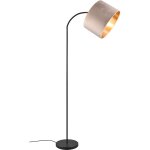 Trio lighting - lampadaire velours beige - culot e27 - orientable - trio - julieta 81911022 81911022 ...