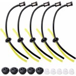 5 ensembles universel filtre � essence kit, tube d'�tanch�it�, durites d'essence de tondeuses avec poire ...