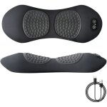 Triple fusion back massager 3 - en - 1 coussin lombaire chauffant avec vibration pour sciatique, soutien ...