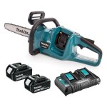 Tron�onneuse 36v lxt (2x6, 0 ah) avec chargeur double - makita duc353pg2