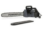 Tron�onneuse �lectrique poweg10110 - �lagueuse �lectrique de 2200 w, guide de 400 mm, lubrification automatiqu ...