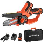 Tronçonneuse electrique sans fil 12v, scie electrique à main de 4 '' / 10 cm avec guide - chaîne, tronçonneuse ... Tronçonneuse electrique sans fil 12v, scie electrique à main de 4 '' / 10 cm avec guide - chaîne, tronçonneuse ...
