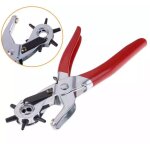 Trou de cuir poinon ceinture puncher heavy duty tournant pince trou punch set pour les ceintures bracelets ...