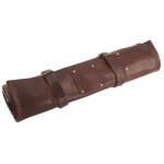 Trousse  couteaux 9 poches chocolat - buffalo - witloft