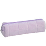 Trousse � crayons en peluche, trousse de maquillage, pochette zipp�e pour fournitures de bureau, cosm�tiques, ...