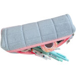 Trousse � crayons en peluche, trousse de maquillage, pochette zipp�e pour fournitures de bureau, cosm�tiques, ...