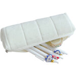 Trousse � crayons en peluche, trousse de maquillage, pochette zipp�e pour fournitures de bureau, cosm�tiques, ...