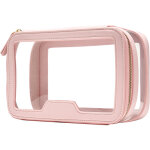 Trousse de maquillage transparente, trousse de toilette multifonctionnelle pour les voyages, organisateur ...