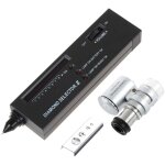 La trousse  outils de bijoutier diamant: le testeur diamant portable - loupe lumineuse 60x