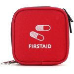Trousse de premiers secours portable oxford red pour la maison, le camping et la randonn�e, compacte ...