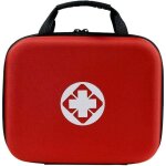 Trousse de premiers secours vide, rigide et �tanche, sac de rangement vide pour m�dicaments, sac de survie ...