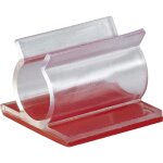 Tru components 93014c469a embase de fixation autocollant 1386635 plage de � du faisceau 9. 50 mm (max) ...