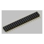 Tru components barrette femelle (de pr�cision) nbr de rang�es: 1 nombre de p�les par rang�e: 10 tc - ...
