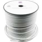 Tru components - c�ble r�seau cat 6 sf / utp cat 6 / cca 1567362 8 x 2 x 0. 196 mm� blanc 100 m s842851 ...