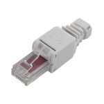 Fiche rj45 mâle, cat 6 tru components 1515263 rj45 mâle, droit gris 1 pc(s) s935821 Fiche rj45 mâle, cat 6 tru components 1515263 rj45 mâle, droit gris 1 pc(s) s935821