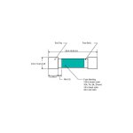 Fusible de multimtre ( x l) 6. 35 mm x 25, 4 mm 1 a 250 v, rapide - f - 110102700109x contenu 1 pcs. ...