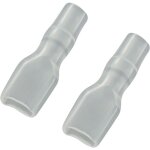 Tru components - manchon isolant 01016 - 4, 8 735518 transparent 1 pc(s) s810081