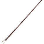 Tc - 7815664 cble haut - parleur 2 x 0. 34 mm marron 25 m r320981 - tru components