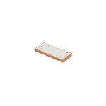Truelle �ponge de rechange havana avec raccord rapide art. 217ric - cm. 13x30x3h.