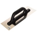 Truelle lisse en acier inoxydable 380 x 130 mm - e - 323 - 0380