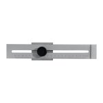 Trusquin 250 mm avec coulisseau plat inox promat