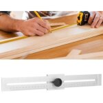 Trusquin de tra�age, 300mm plage de mesure jauge de marquage en acier inoxydable, jauge de trait de pr�cision ...