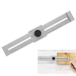 Trusquin de tra�age de pr�cision, traceur parall�le en acier carbone, �chelle grav�e au laser, plage ...