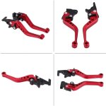 Trywise 2pcs leviers d'embrayage de moto levier frein embrayage poign�e de frein moto ma�tre - cylindre ...