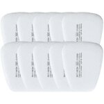 Trywise 5n11cn filtre coton kn95 masque anti - poussi�re filtre de remplacement filtre en coton particules ...