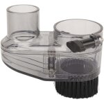 Trywise chaussure de poussi�re de routeur cnc de 52mm, botte de poussi�re de cnc transparente avec diam�tre ...