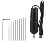 Trywise mini perceuse �lectrique � r�sine avec 10 forets pour bijoux diy produits en aluminium fabrication ...