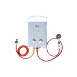 Outdoor hd - 6 p37 blanc, chauffe - eau portable instantan, gaz propane, allumage par piles, bas nox ...