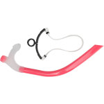 Tuba de plong�e en silicone anti - tra�n�e avec serre - t�te ajustable pour snorkeling et apn�e - rose ...