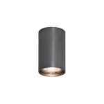 Tuba - spot plafond, plafonnier - 1 lumière - ø 6 cm - gunmetal - moderne - éclairage intérieur - salon ... Tuba - spot plafond, plafonnier - 1 lumière - ø 6 cm - gunmetal - moderne - éclairage intérieur - salon ...