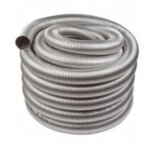 Tubage flexible inox double peau �80 mm - 2 m�tres