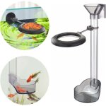 Tube d'alimentation assembl�, tube d'alimentation pour aquarium, deux positions d'alimentation pour les ...