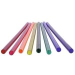 Tube de couleur pour tubes n�ons t8, 119 cm jaune eurolite