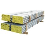 Tube mtallique garde corps  34 mm long 3 ml