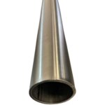 Tube rond inox bross� � 42, 4x2 mm - longueur 70 cms