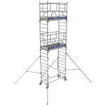 Tubesca comabi - echafaudage 2 plateaux - hauteur max. de travail 5. 85m - 22403640
