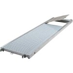 Tubesca comabi - plateau d'�chafaudage alu 2. 00m x 0. 73m - avec trappe - 4010361