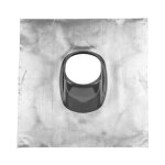 Ubbink tuile rolux 4g 110 131 mm solin universel en plomb noir