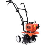 Tukang - 52 motobineuse motoculteur 2 temps compact 52cc et 1, 2hp largeur de travail 30cm Tukang - 52 motobineuse motoculteur 2 temps compact 52cc et 1, 2hp largeur de travail 30cm