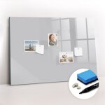 Tulup - tableau magntique, panneau d'affichage, pense - bte, impression sur verre ? 100 cm x 70 cm ...