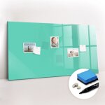 Tulup - tableau magntique, panneau d'affichage, pense - bte, impression sur verre ? 120 cm x 60 cm ...