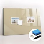 Tulup - tableau magntique, panneau d'affichage, pense - bte, impression sur verre ? 60 cm x 40 cm - ...