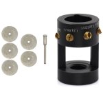 Tungsten electrode grinder head tig welding tool with multi - angle and offset cut diamond wheel