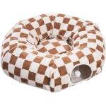 Tunnel donut pour chat nid pour animal de compagnie lavable avec
